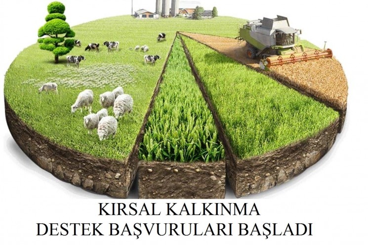 KIRSAL KALKINMA DESTEKLER� % 50 H�BE PROJE BA�VURULARI BA�LADI